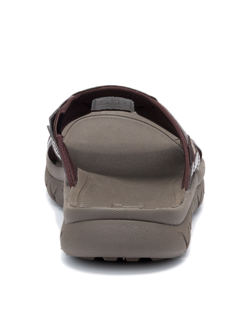 SANDALIA HOMBRE CADENT SLIDE CAFE  OSCURO CAT - 4