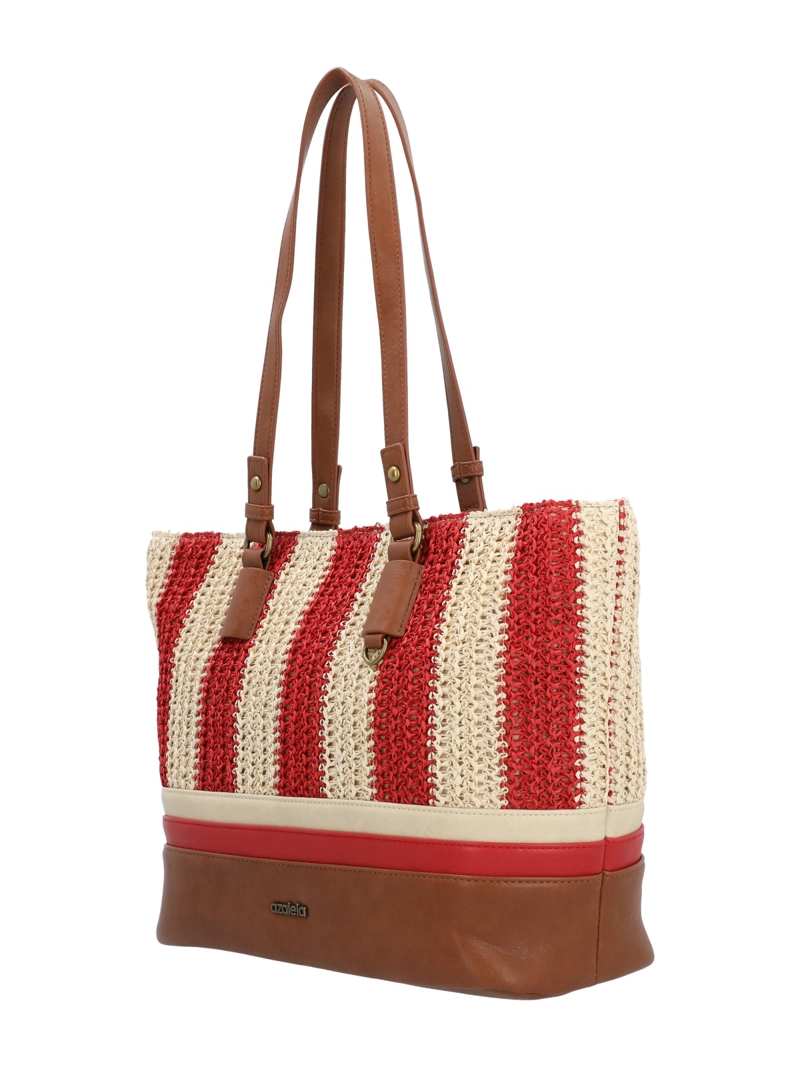 CARTERA MUJER RUBIX TOTE ROJO AZALEIA - 2
