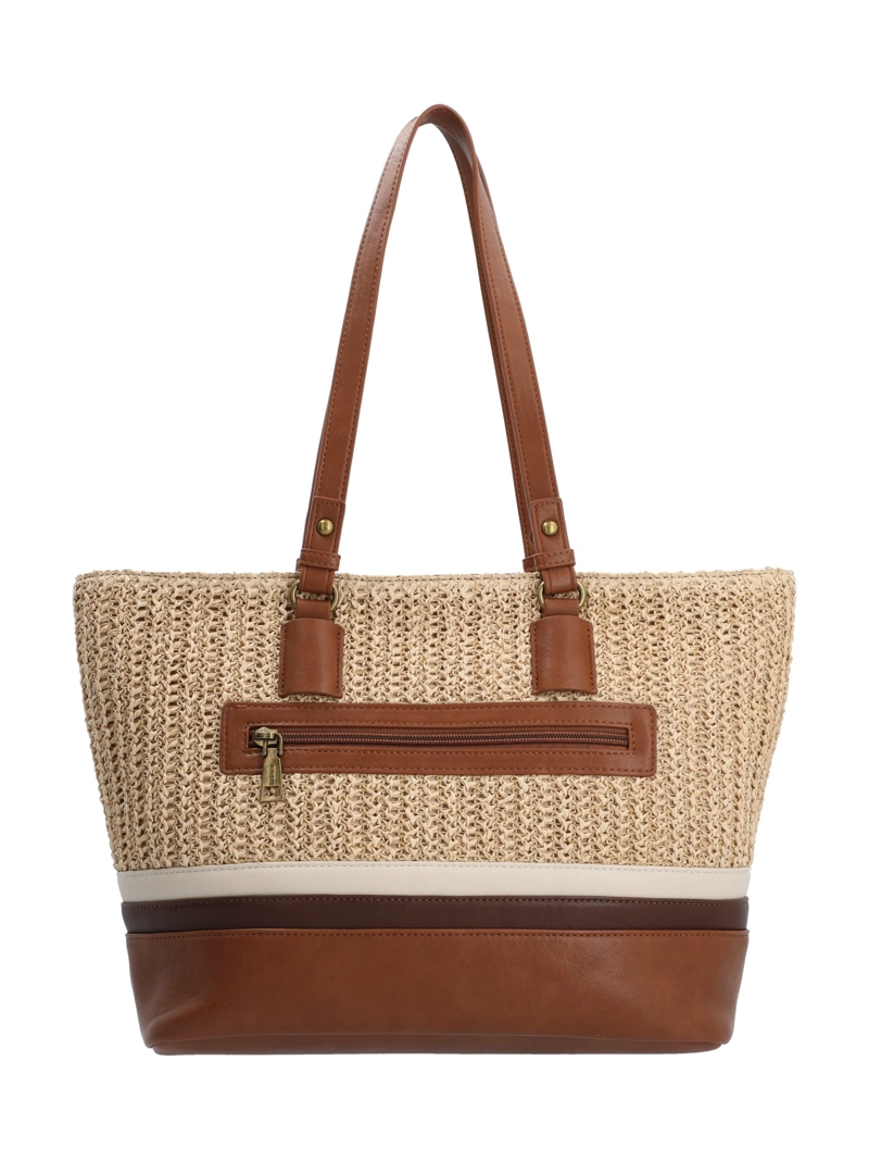 CARTERA MUJER RUBIX TOTE BEIGE AZALEIA - 3
