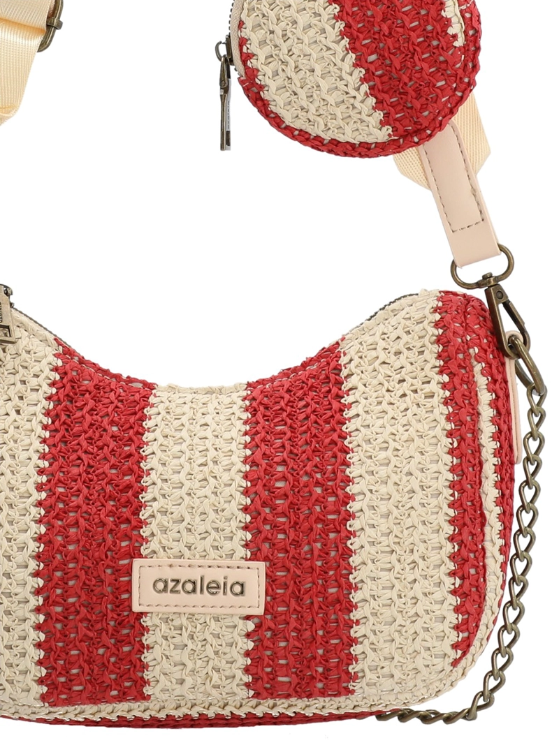 CARTERA MUJER LUNA CROSSBODY ROJO AZALEIA - 4