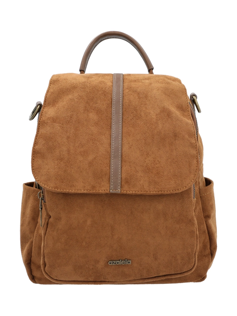 CARTERA MOCHILA MUJER BYRON BACKBAG CAMEL AZALEIA - 1