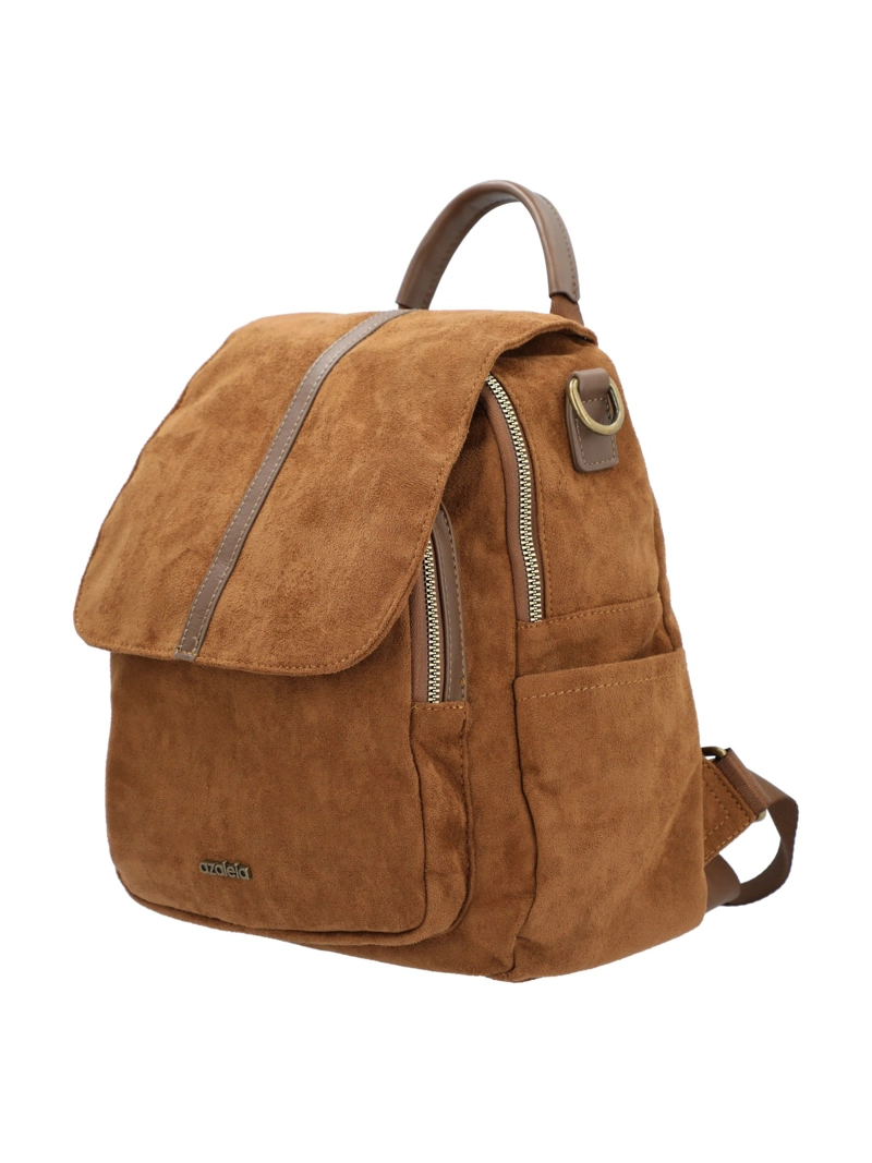 CARTERA MOCHILA MUJER BYRON BACKBAG CAMEL AZALEIA - 2