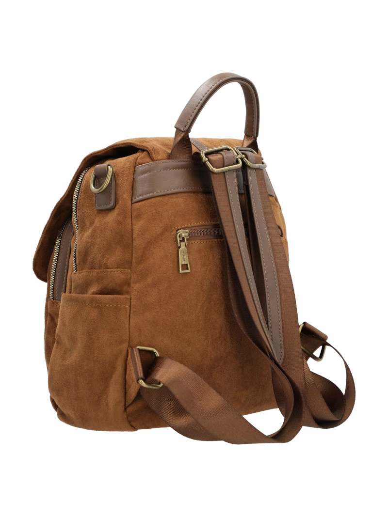 CARTERA MOCHILA MUJER BYRON BACKBAG CAMEL AZALEIA - 3