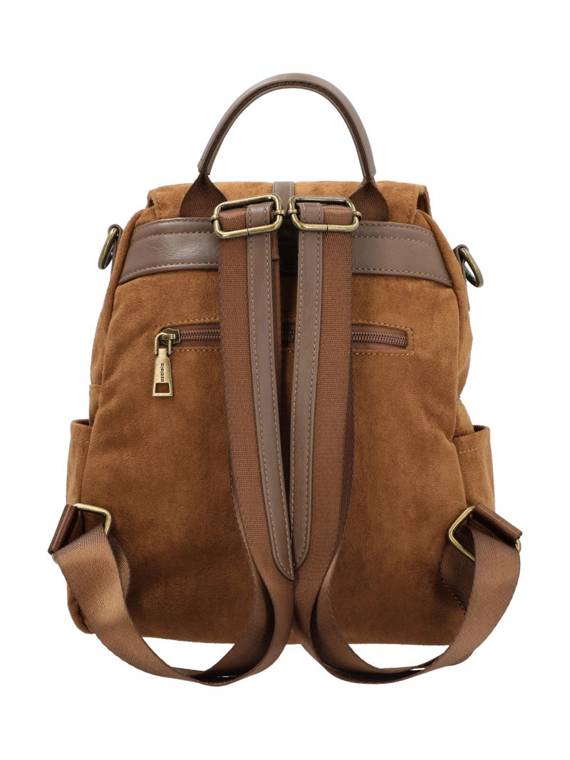 CARTERA MOCHILA MUJER BYRON BACKBAG CAMEL AZALEIA - 4