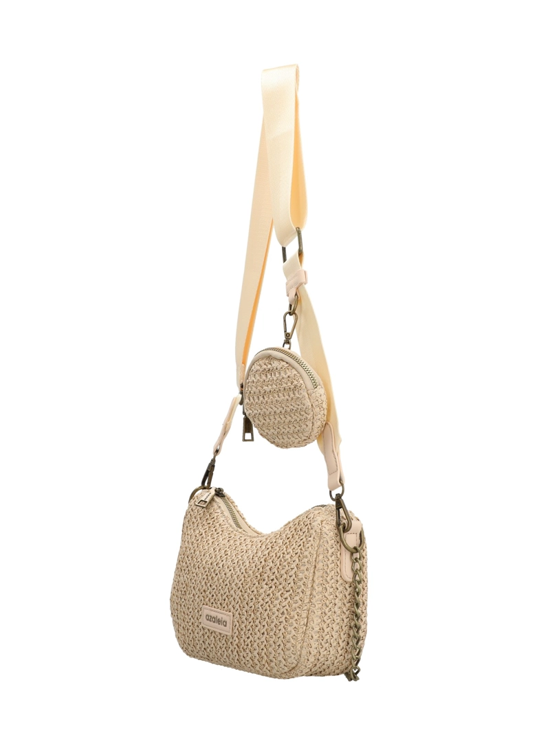 CARTERA MUJER LUNA CROSSBODY BEIGE AZALEIA - 2