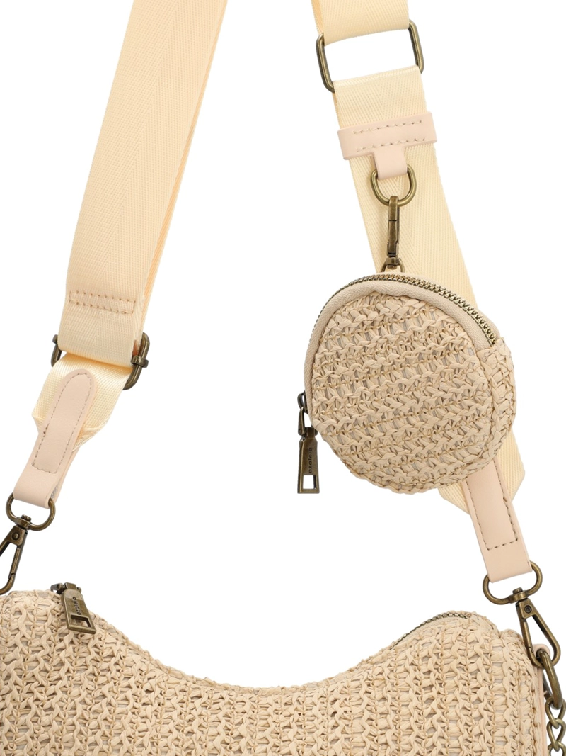 CARTERA MUJER LUNA CROSSBODY BEIGE AZALEIA - 5
