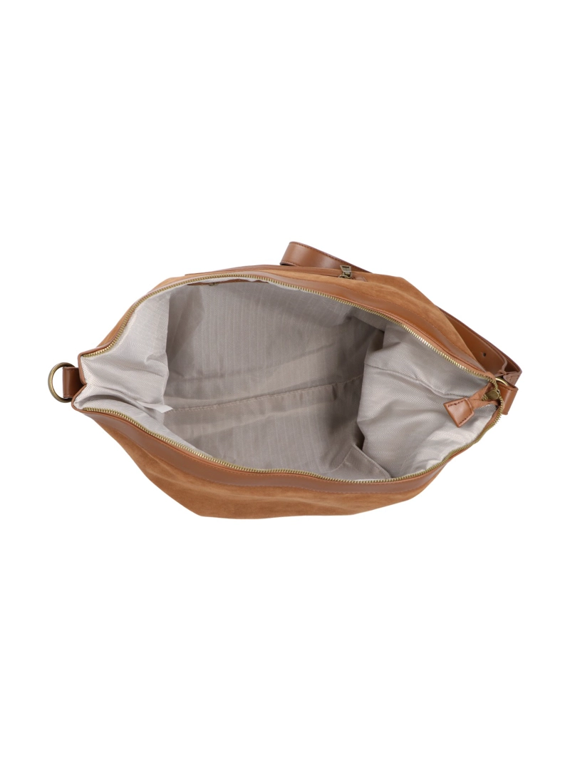 CARTERA MUJER AMANDA HOBO CHOCOLATE AZALEIA - 4