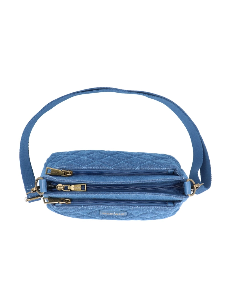 CARTERA MUJER PALOMA CROSS DENIM AZALEIA - 4