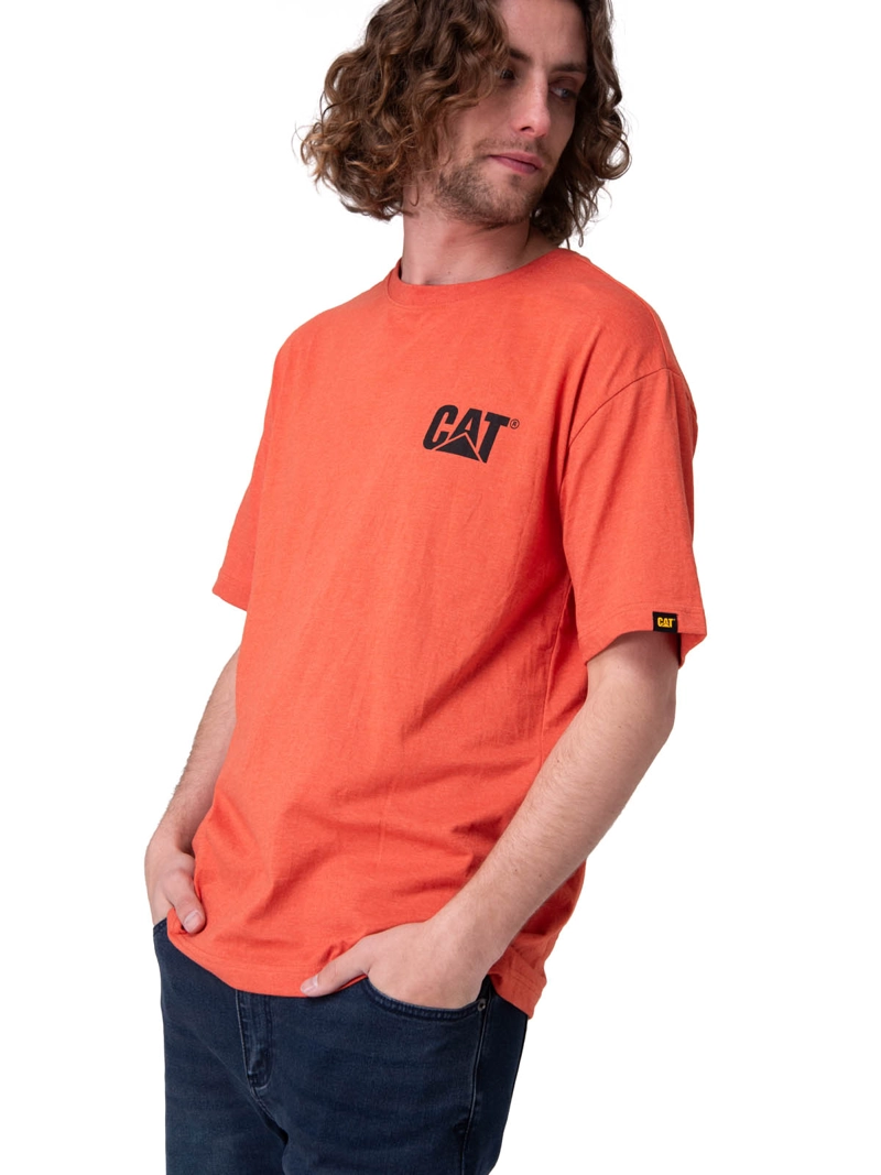 POLERA MANGA CORTA HOMBRE TRADEMARK TEE ROJO CAT - 1