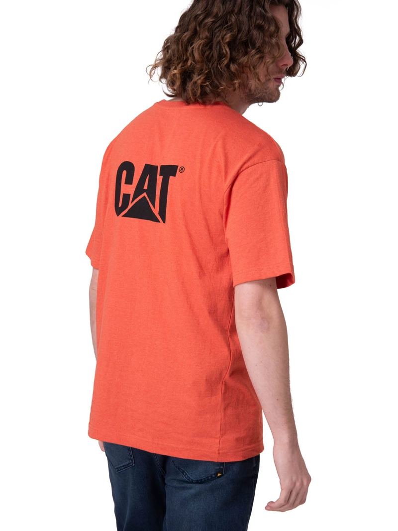 POLERA MANGA CORTA HOMBRE TRADEMARK TEE ROJO CAT - 2