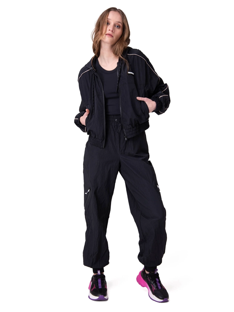 CHAQUETA MUJER W NYLON RIPSTOP JACK NEGRO CAT - 6