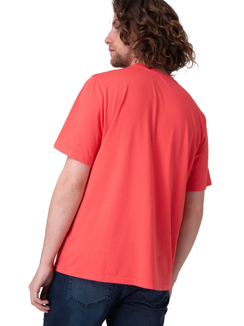 POLERA MANGA CORTA HOMBRE CATERPILLAR LOGO TEE ROJO CAT - 2