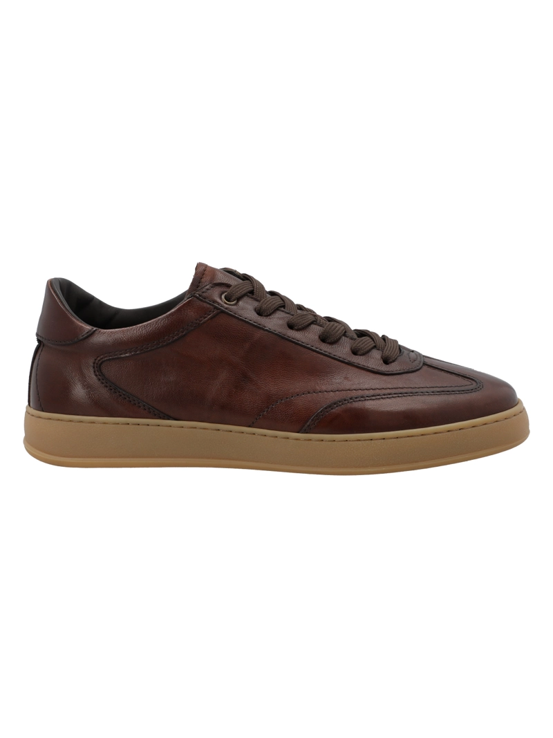 ZAPATILLA CUERO HOMBRE RIELLO CAFE  ROCKFORD - 1