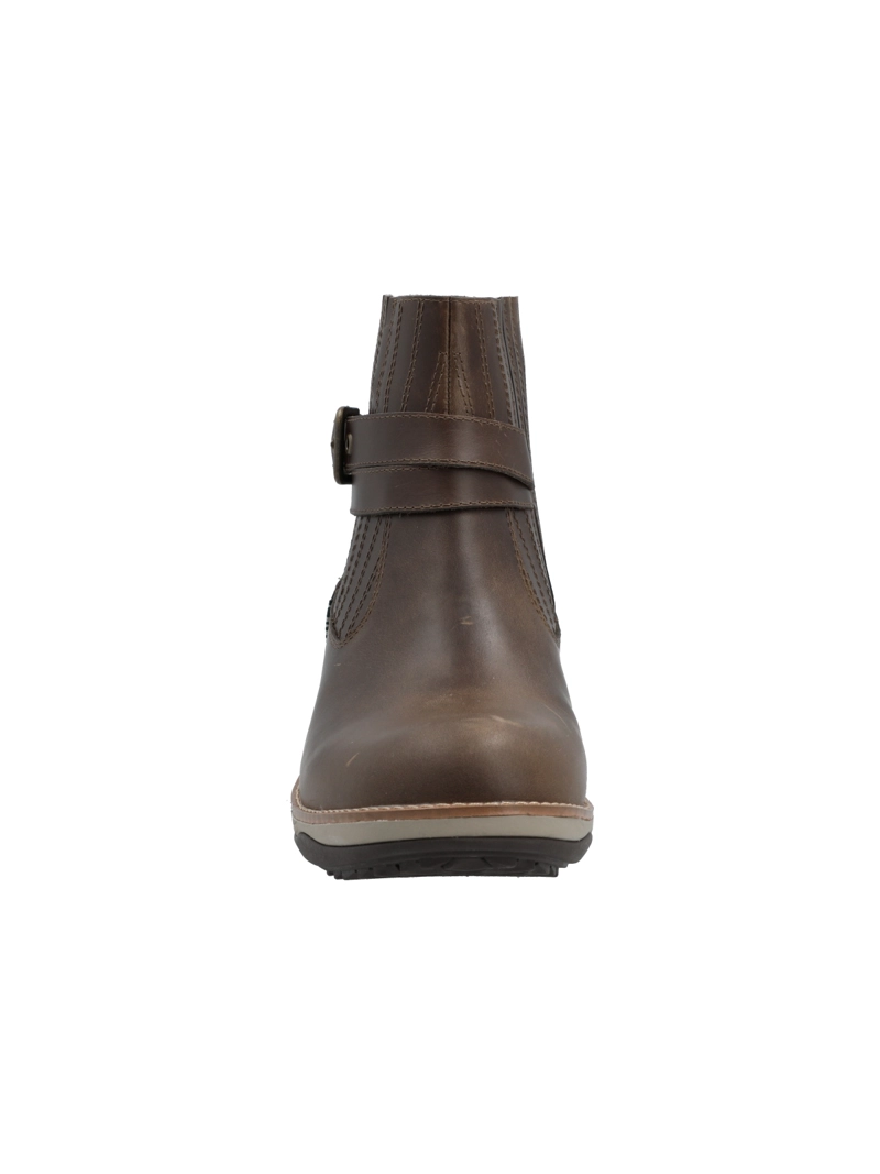 BOTIN CUERO MUJER PORIRUA CAFE  OSCURO ROCKFORD - 4