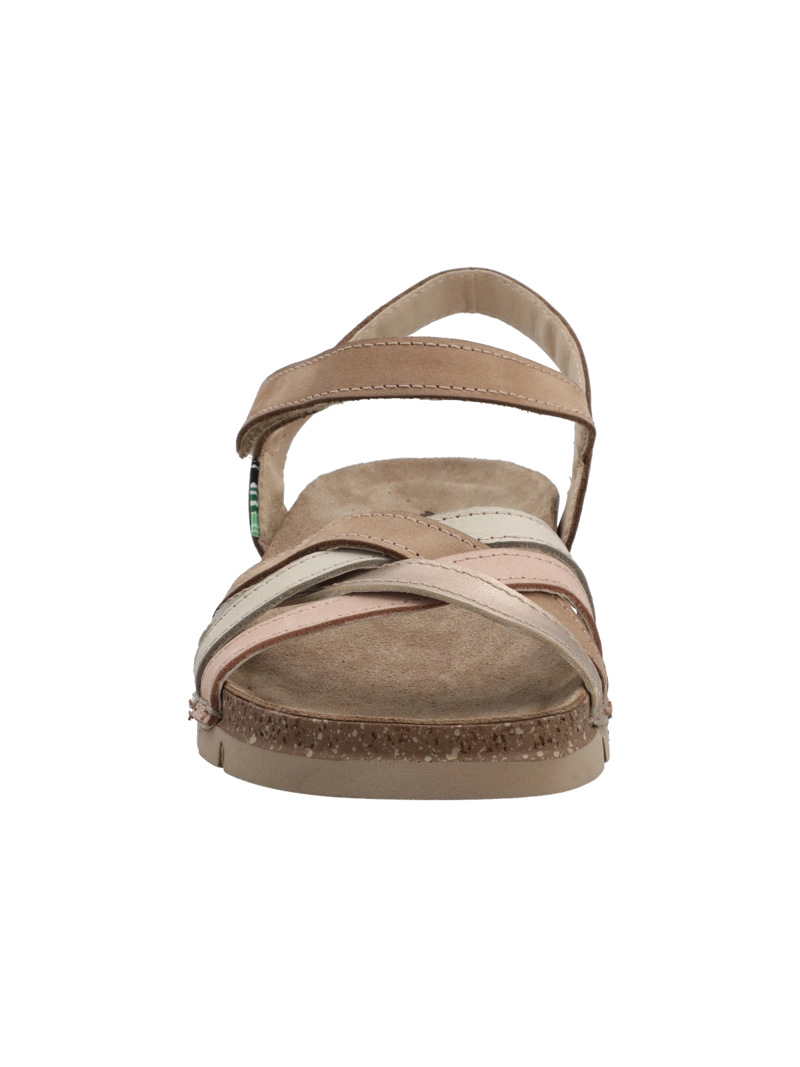 SANDALIA CUERO MUJER OTTAWA BEIGE ROCKFORD - 4
