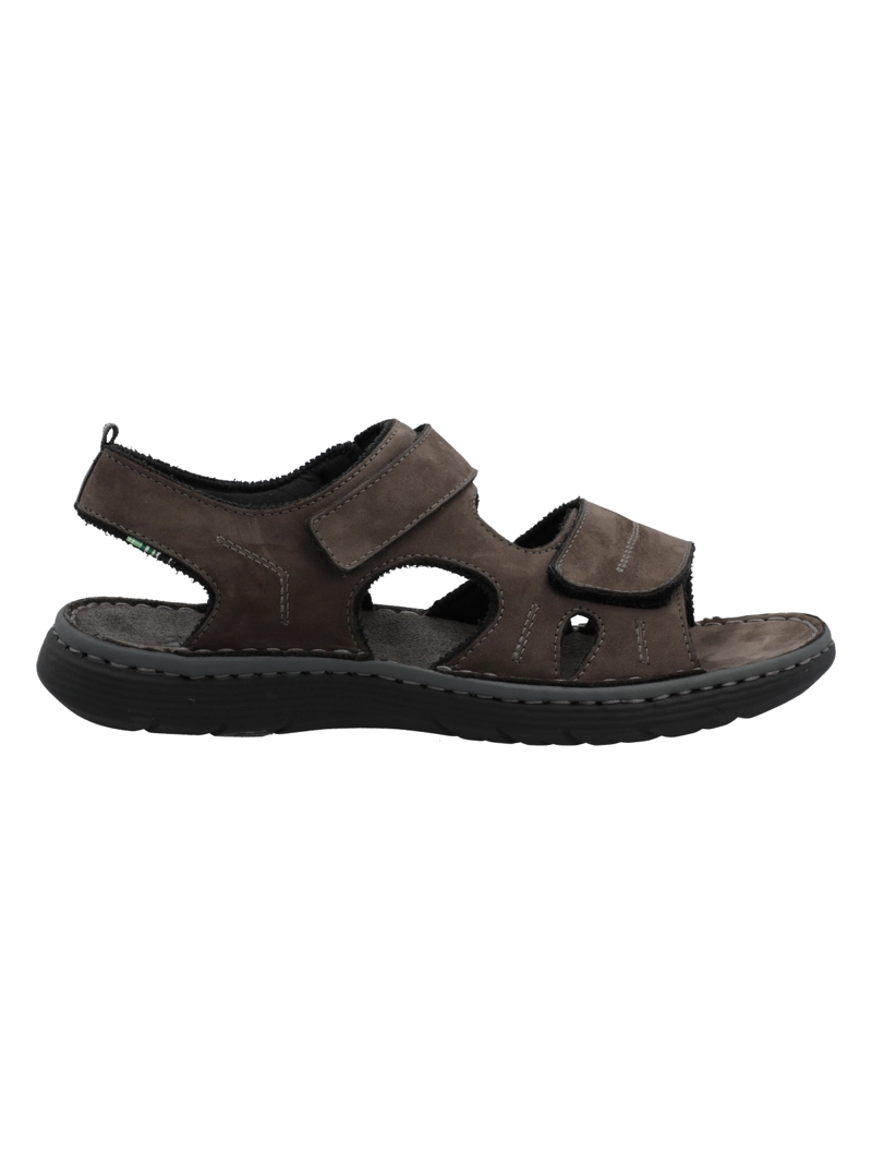 SANDALIA CUERO HOMBRE NICO GRIS ROCKFORD - 1