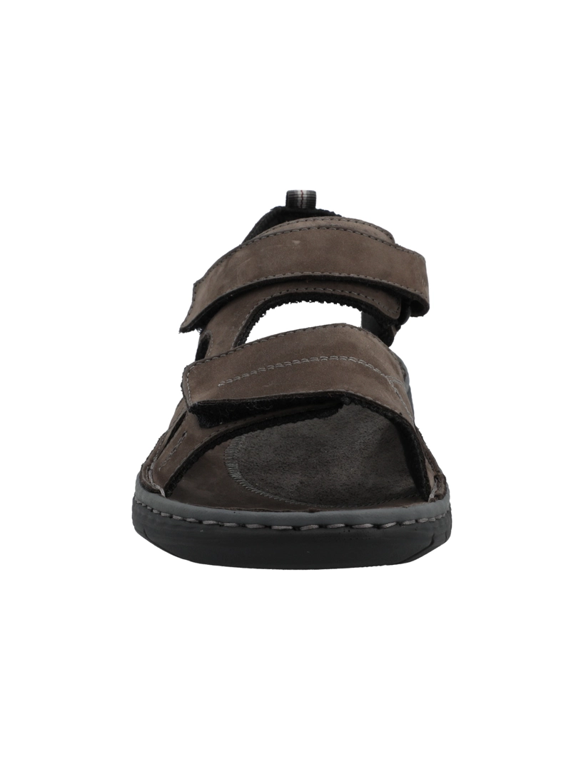 SANDALIA CUERO HOMBRE NICO GRIS ROCKFORD - 4