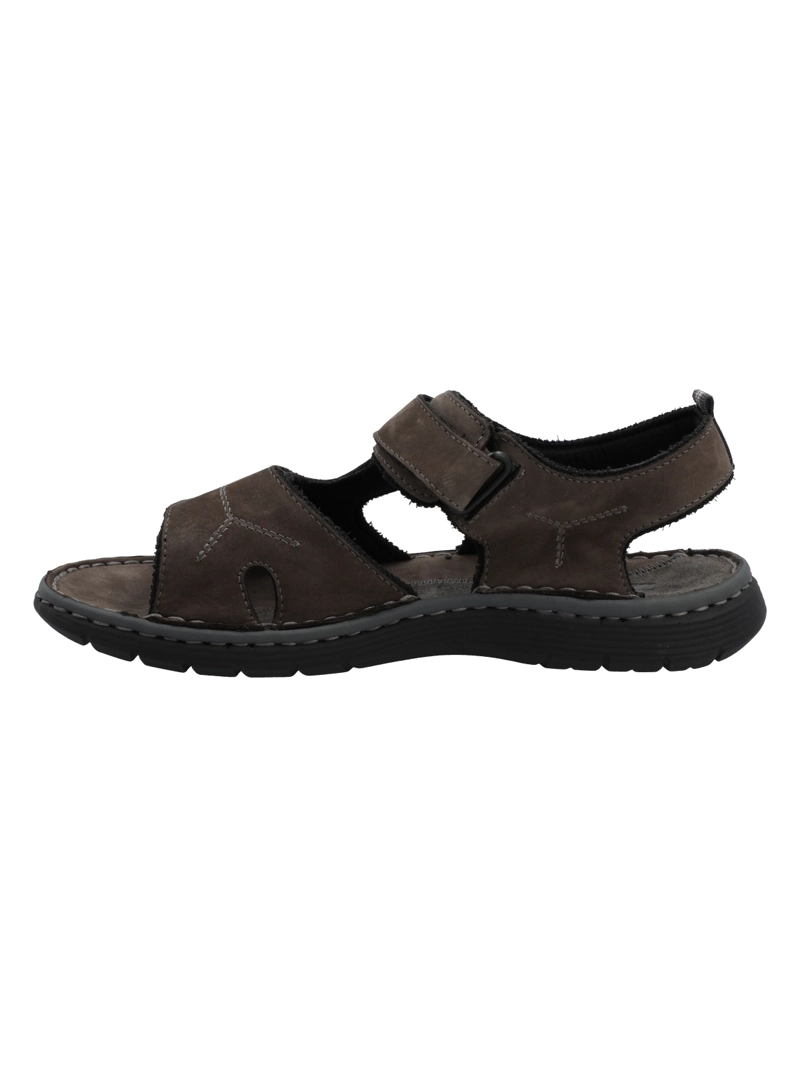 SANDALIA CUERO HOMBRE NICO GRIS ROCKFORD - 6