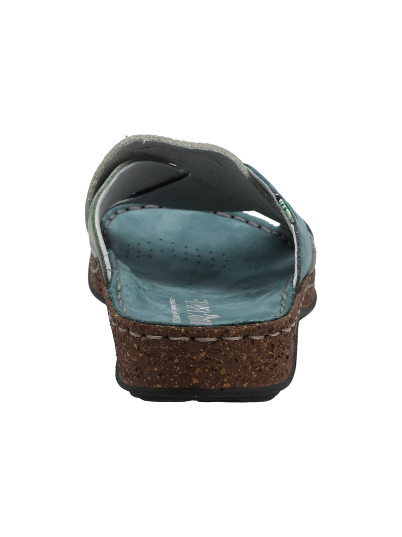 SANDALIA CUERO MUJER RACK AZUL ROCKFORD - 7