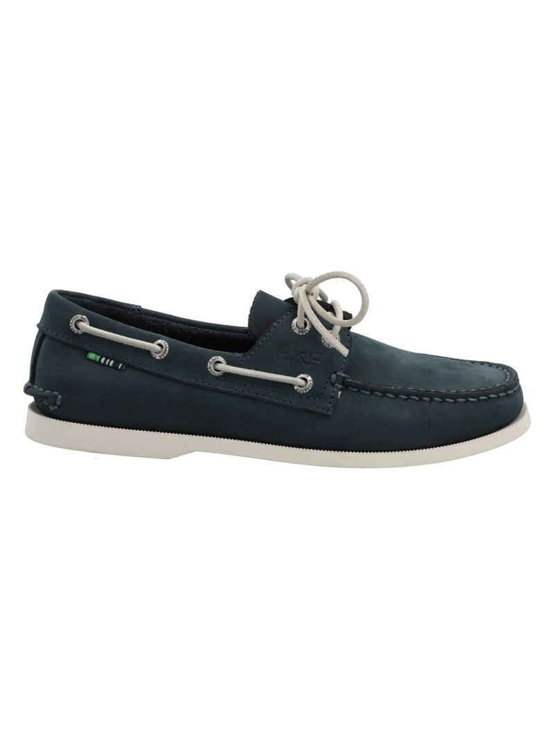 ZAPATO CUERO MUJER BOAT AZUL MARINO ROCKFORD - 1