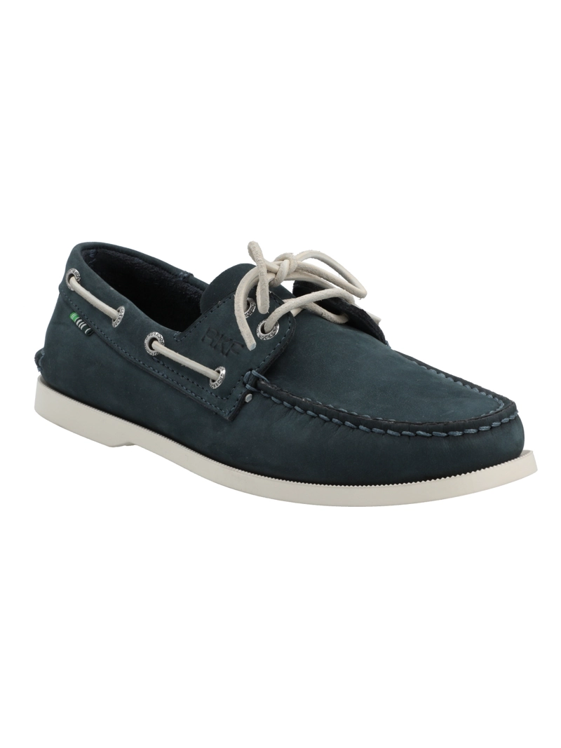 ZAPATO CUERO MUJER BOAT AZUL MARINO ROCKFORD - 2