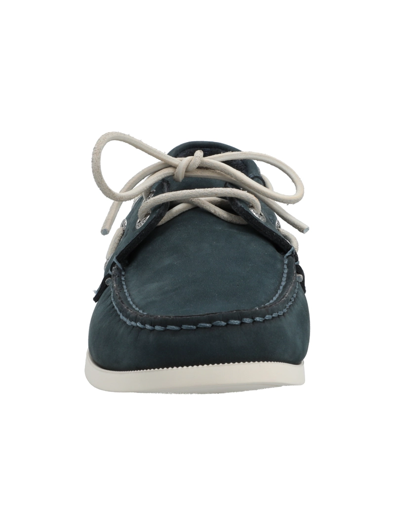 ZAPATO CUERO MUJER BOAT AZUL MARINO ROCKFORD - 4