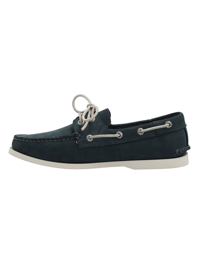 ZAPATO CUERO MUJER BOAT AZUL MARINO ROCKFORD - 6