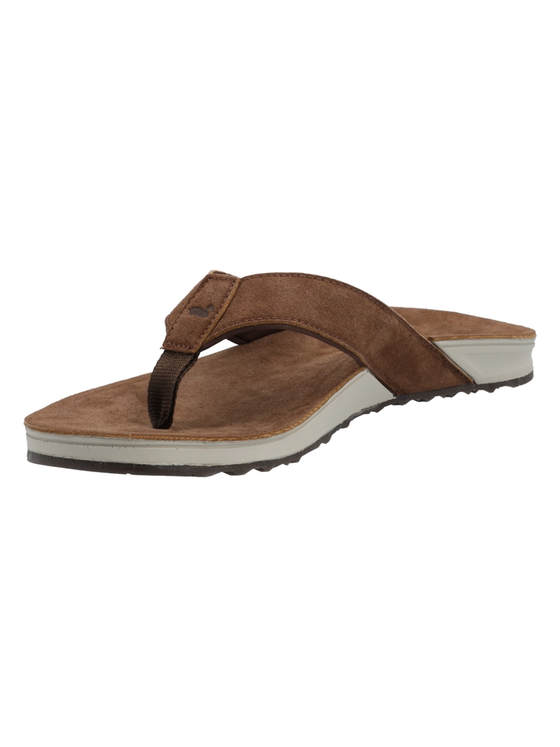 SANDALIA CUERO HOMBRE PLAYUS CAFE  OSCURO ROCKFORD - 5