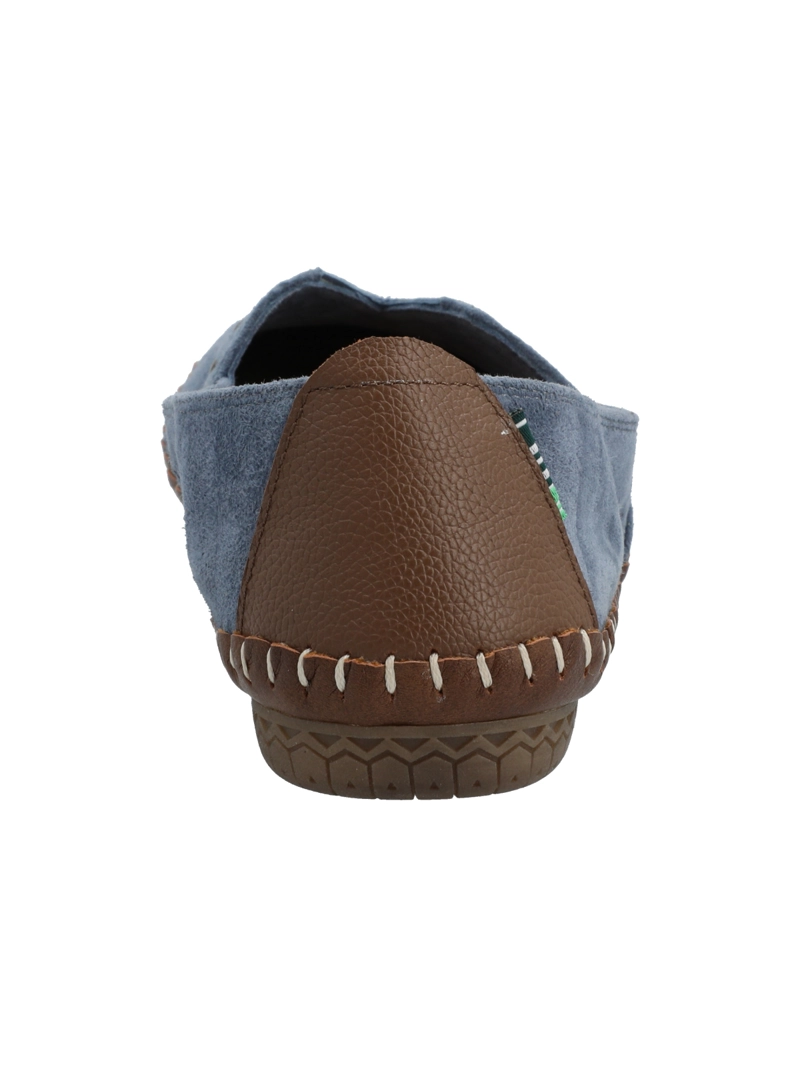 SLIP ON CUERO MUJER LAURIE AZUL ROCKFORD - 7