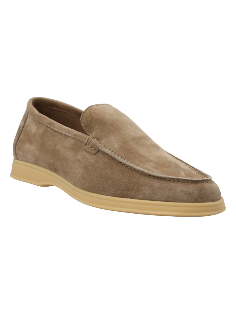 MOCASIN CUERO HOMBRE BEMER BEIGE ROCKFORD - 2