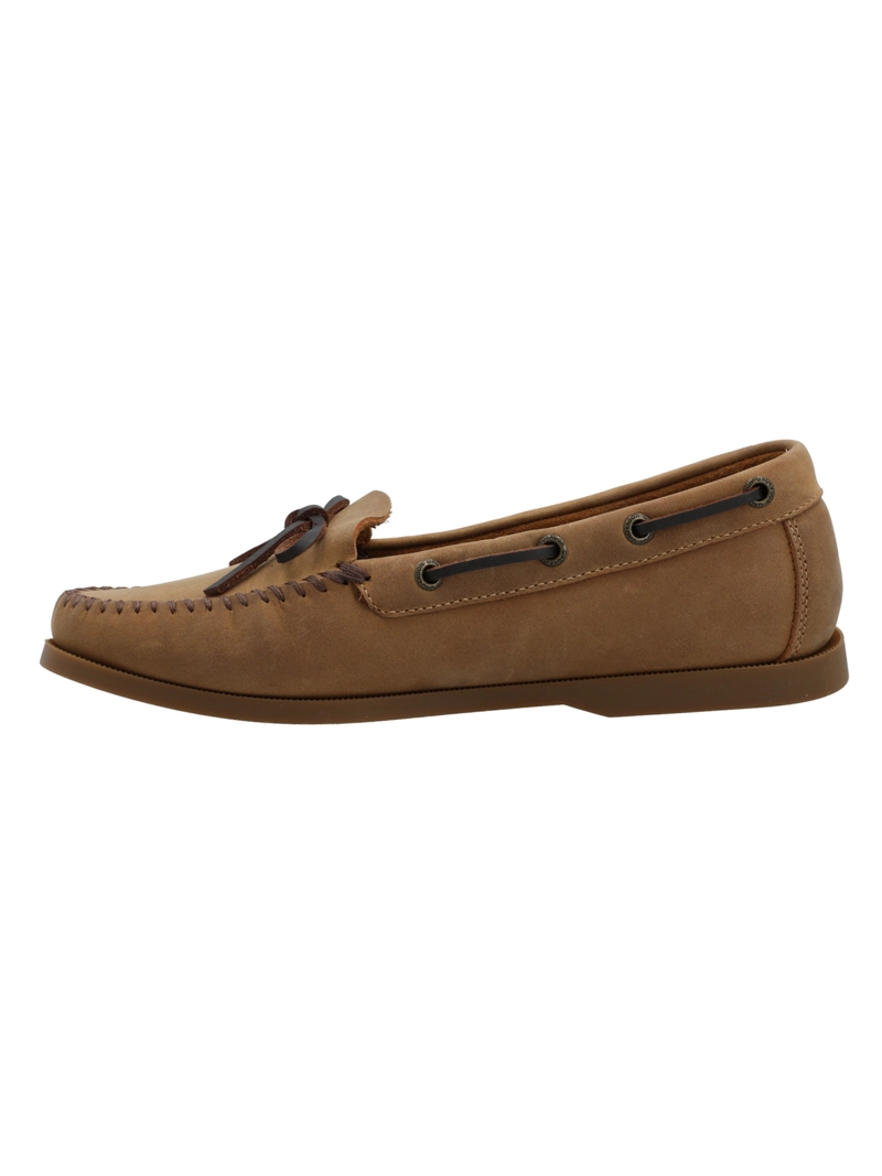 MOCASIN CUERO MUJER BOAT RIB CAMEL ROCKFORD - 6