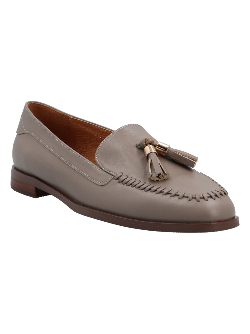 MOCASIN CUERO MUJER AUCKLAND CAFE  CLARO ROCKFORD - 2