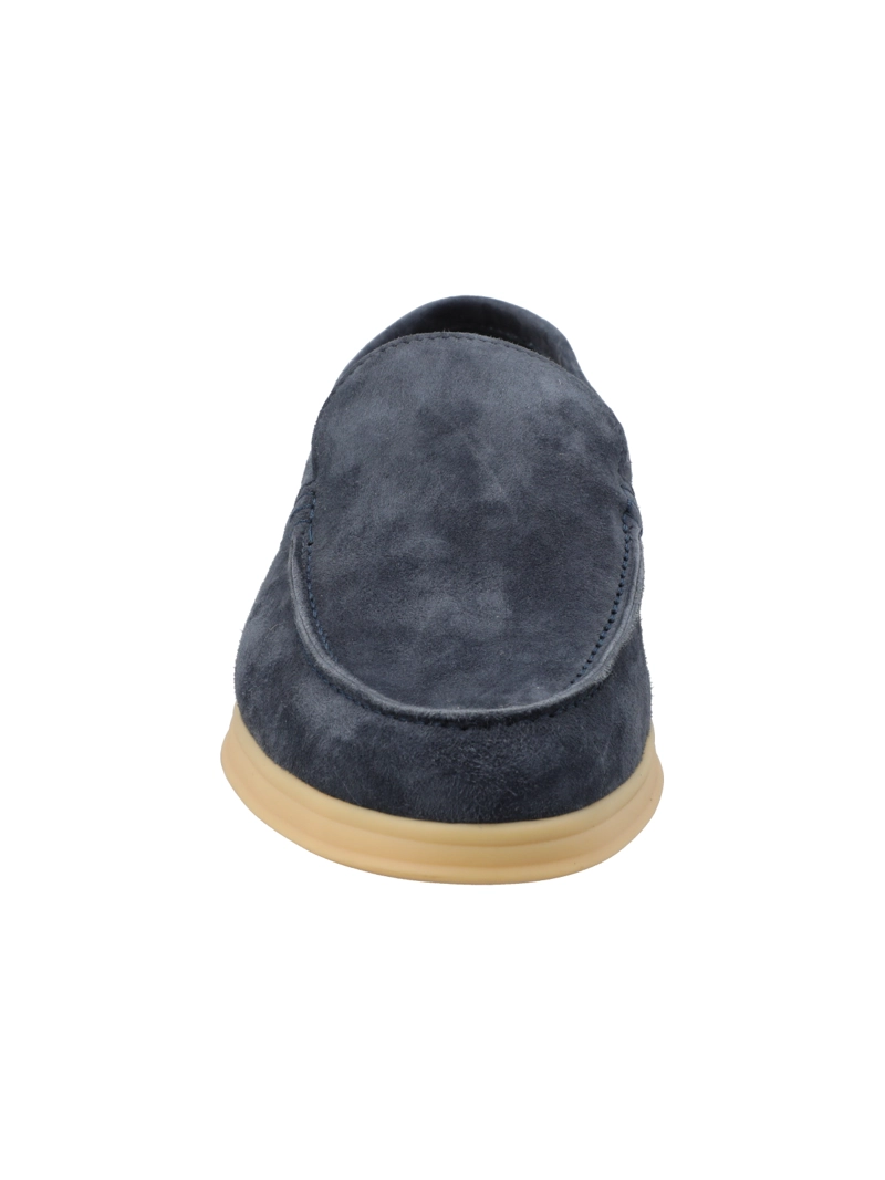 MOCASIN CUERO HOMBRE BEMER AZUL ROCKFORD - 4