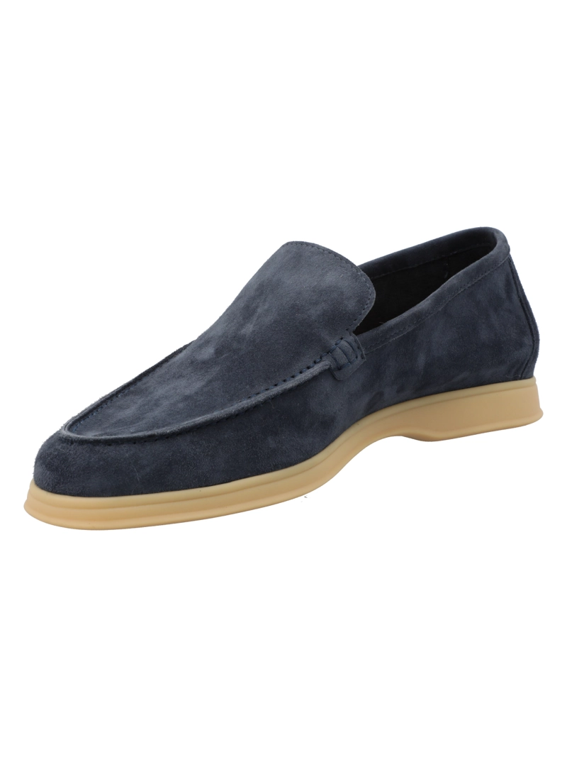 MOCASIN CUERO HOMBRE BEMER AZUL ROCKFORD - 5