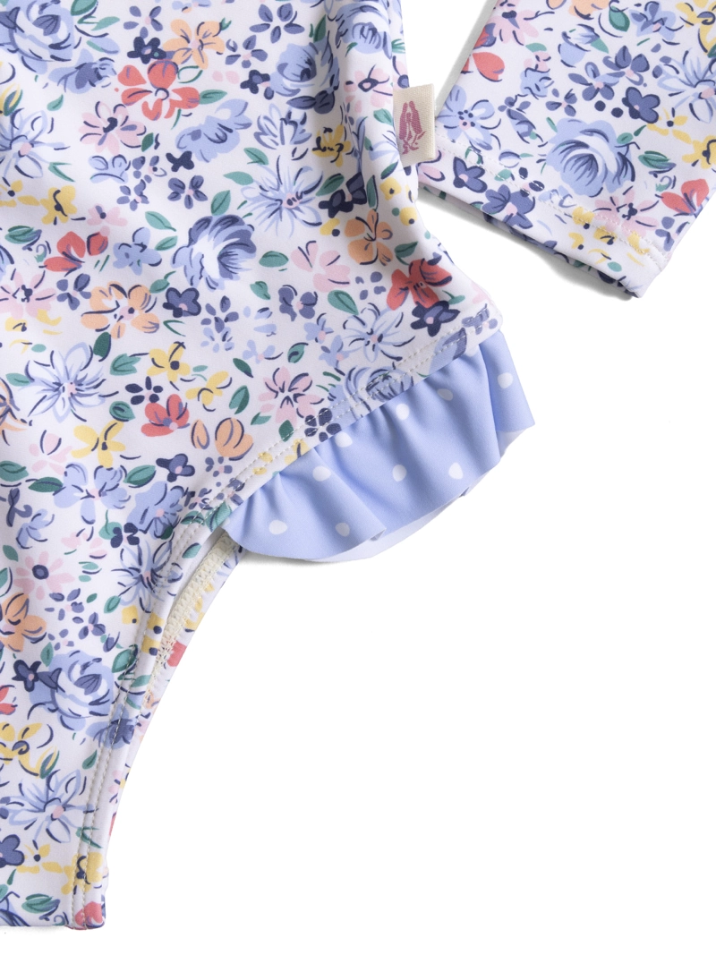 TRAJE DE BAÑO NIÑA FLOWERS ROSADO HUSH PUPPIES KIDS - 5