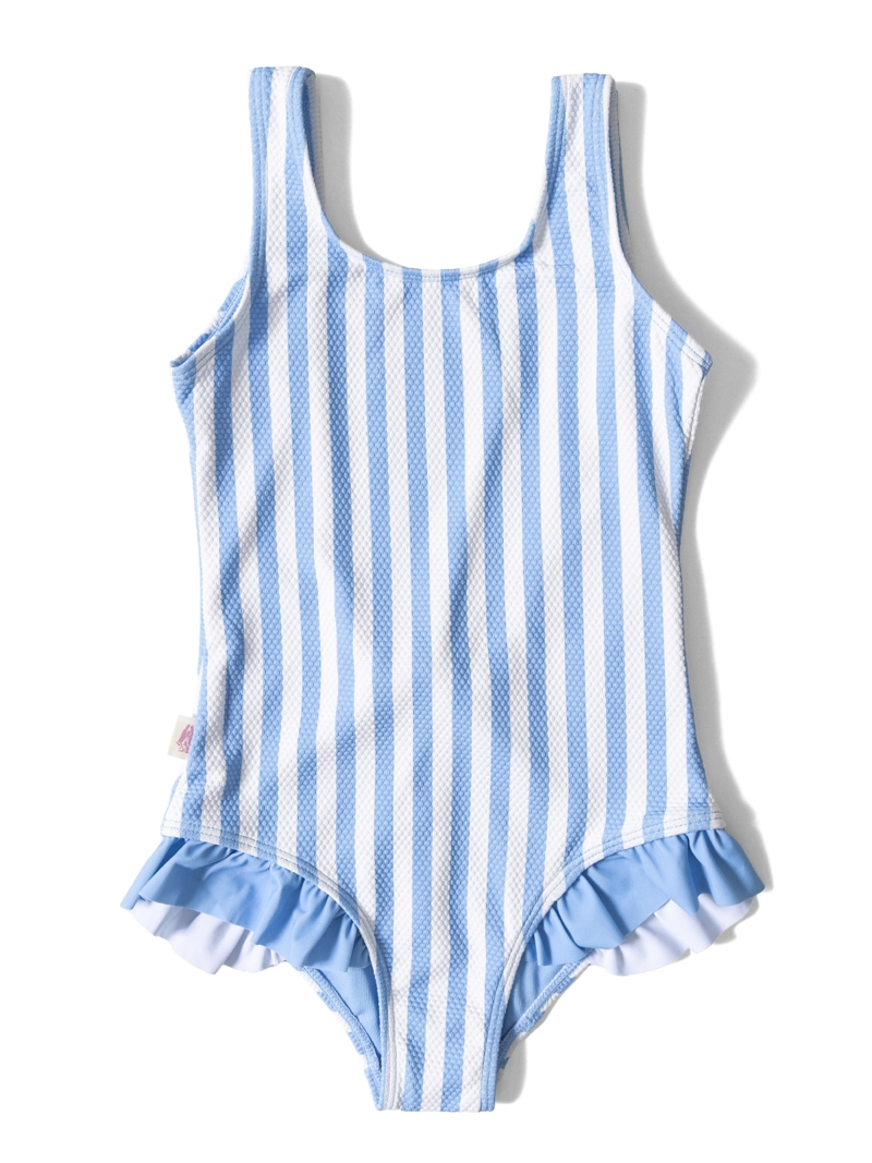 TRAJE DE BAÑO NIÑA CAMI AZUL CLARO HUSH PUPPIES KIDS - 1