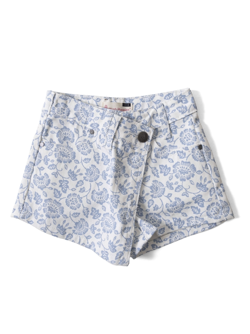 FALDA/SHORT NIÑA LEMON AZUL CLARO HUSH PUPPIES KIDS - 1