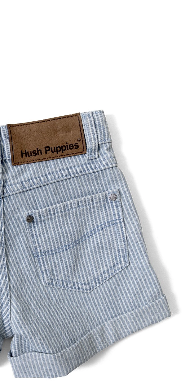 SHORT NIÑA COTTON DENIM HUSH PUPPIES KIDS - 5