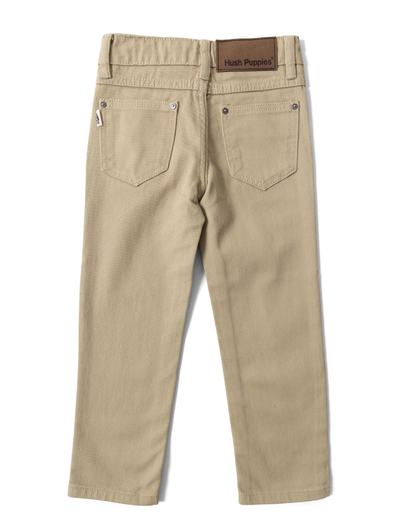 PANTALON NIÑO THEO BEIGE HUSH PUPPIES KIDS - 2