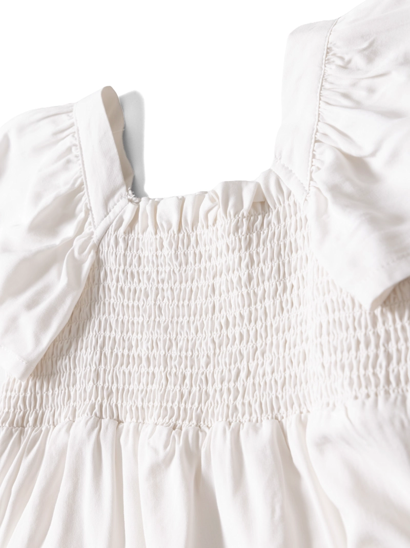 BLUSA MANGA CORTA NIÑA LUZ CREMA HUSH PUPPIES KIDS - 4