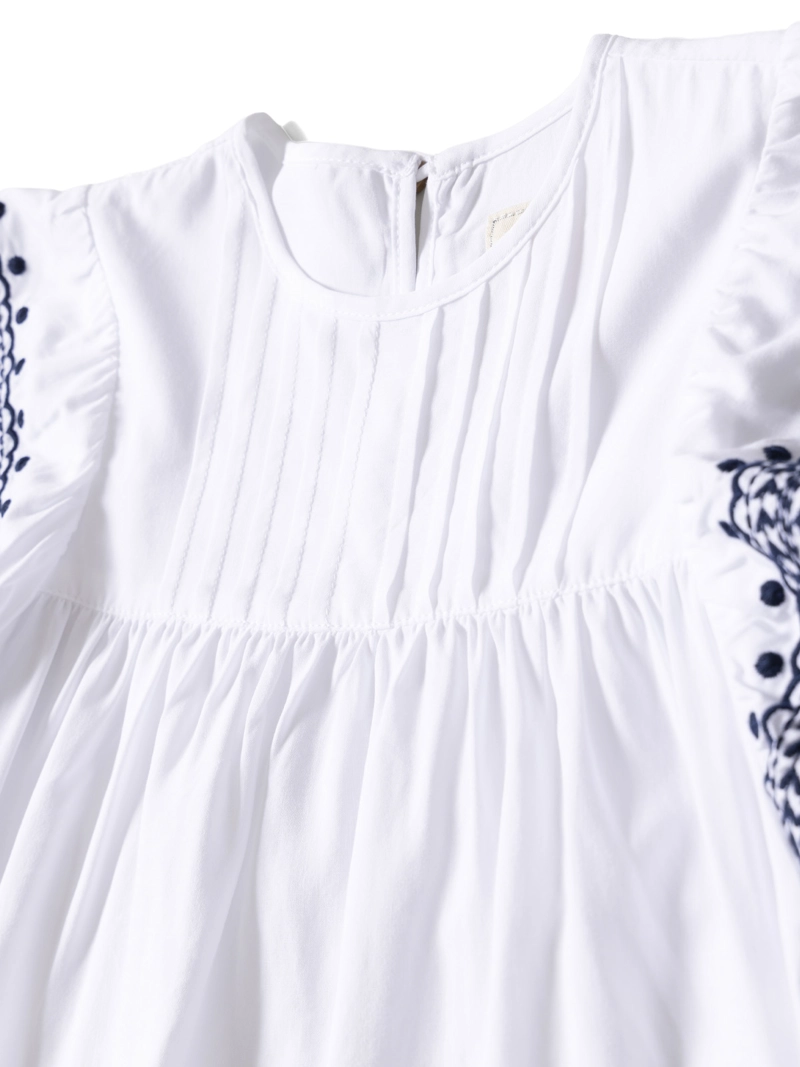 BLUSA MANGA CORTA NIÑA HARMONY BLANCO HUSH PUPPIES KIDS - 4