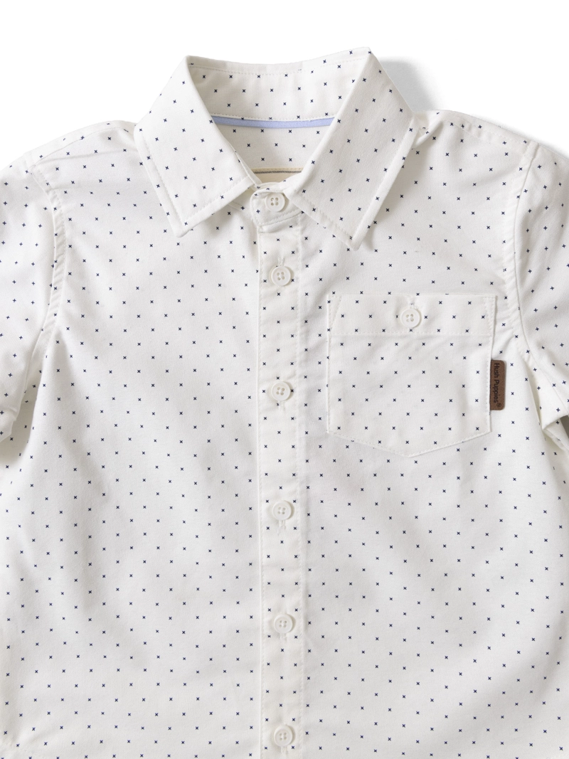 CAMISA M/C NIÑO LAURENT BLANCO HUSH PUPPIES KIDS - 4