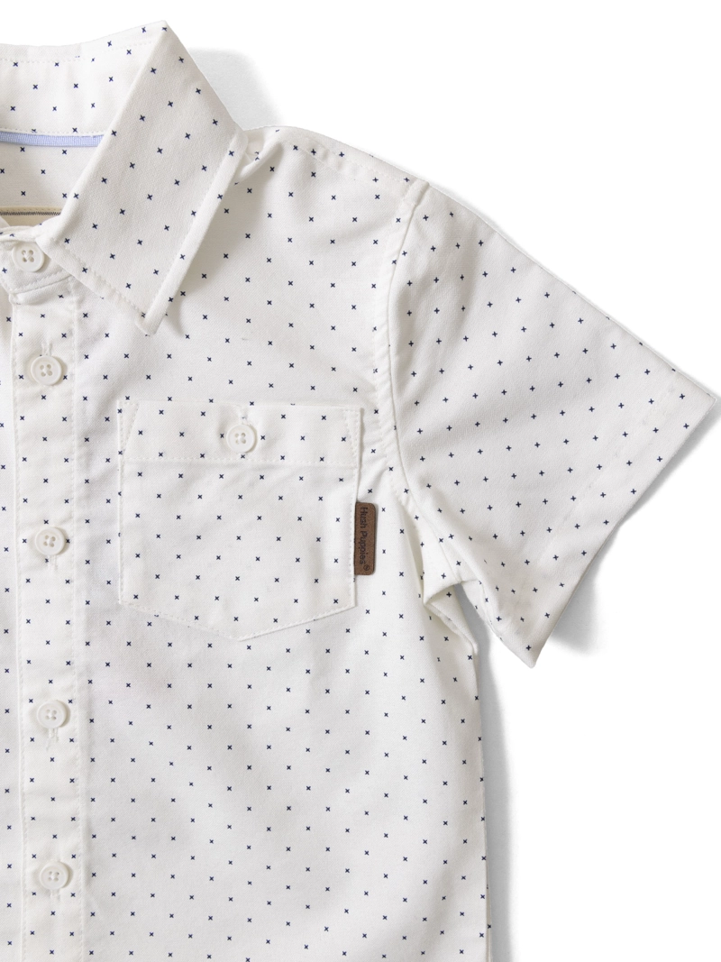 CAMISA M/C NIÑO LAURENT BLANCO HUSH PUPPIES KIDS - 5