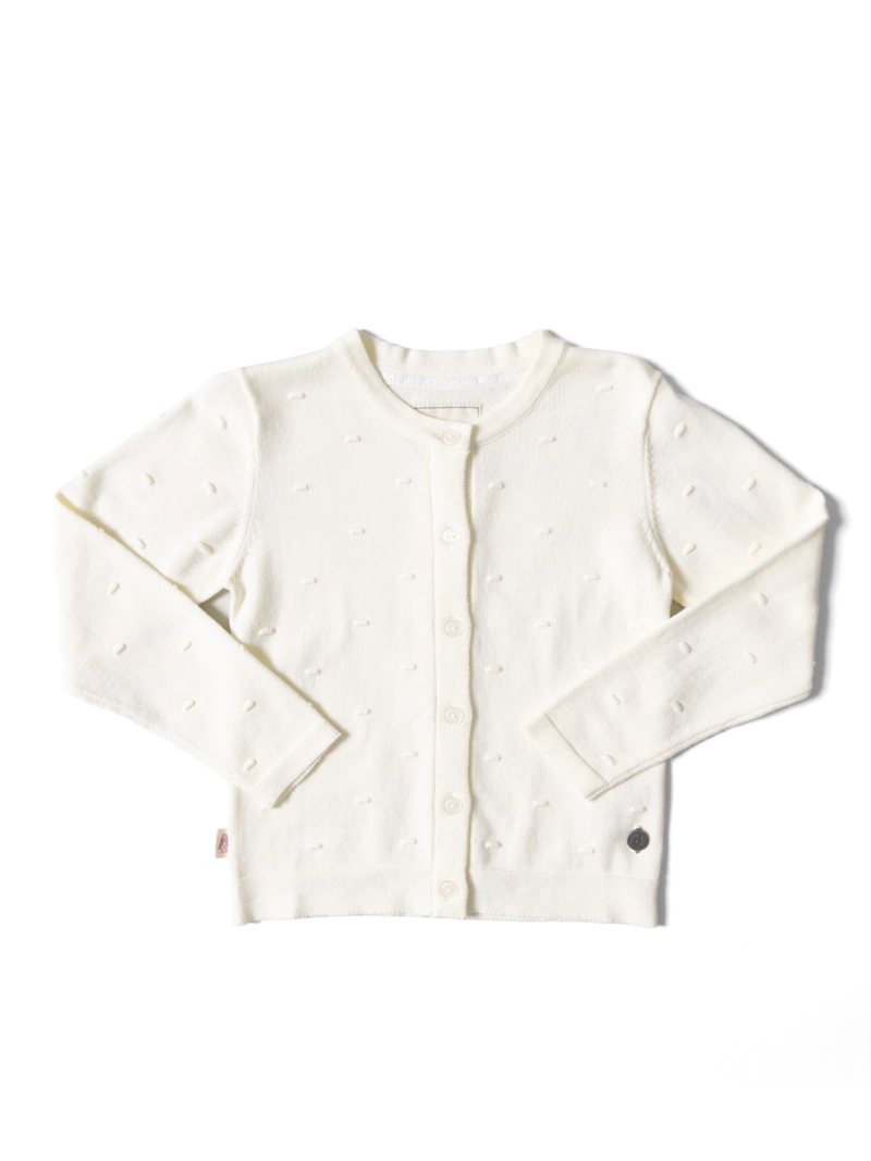 CHALECO NIÑA SOFT BLANCO HUSH PUPPIES KIDS - 1