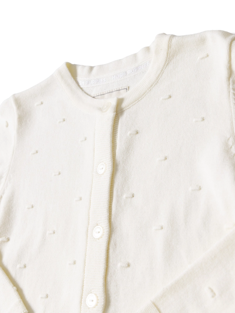 CHALECO NIÑA SOFT BLANCO HUSH PUPPIES KIDS - 4