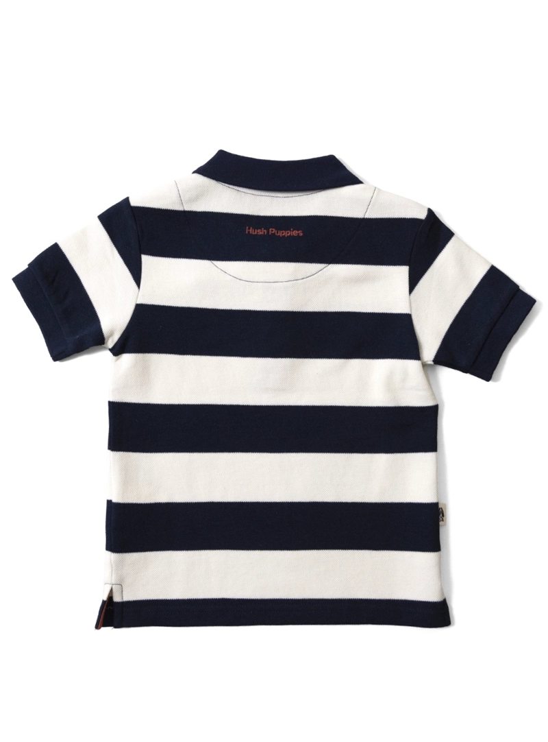 POLERA MANGA CORTA NIÑO ROMEO AZUL HUSH PUPPIES KIDS - 2