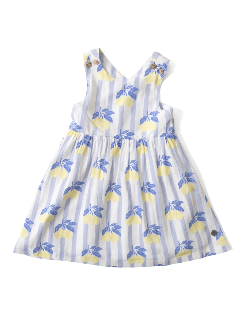 VESTIDO NIÑA ALI AZUL CLARO HUSH PUPPIES KIDS - 1