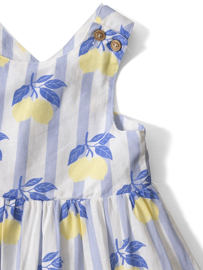 VESTIDO NIÑA ALI AZUL CLARO HUSH PUPPIES KIDS - 4