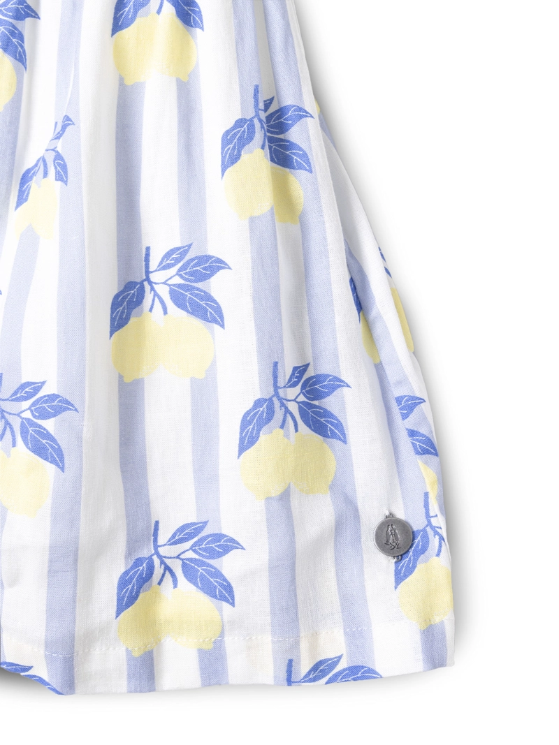 VESTIDO NIÑA ALI AZUL CLARO HUSH PUPPIES KIDS - 5