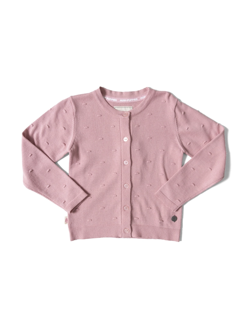 CHALECO NIÑA SOFT ROSADO HUSH PUPPIES KIDS - 1